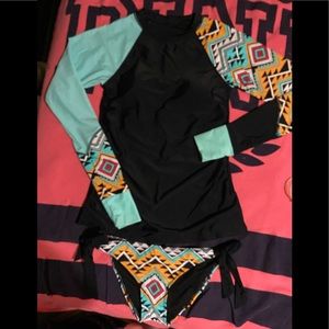 NWOT Beach swim ware for colder water days